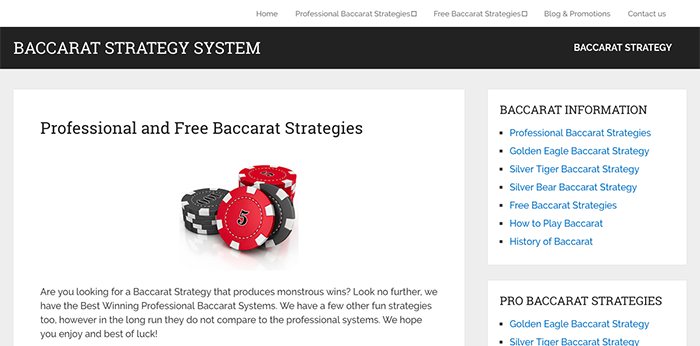 Baccarat Strategy