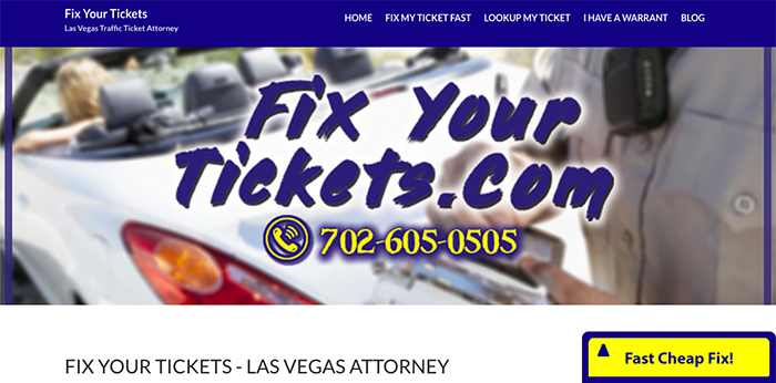 Las Vegas Traffic Ticket Attorney
