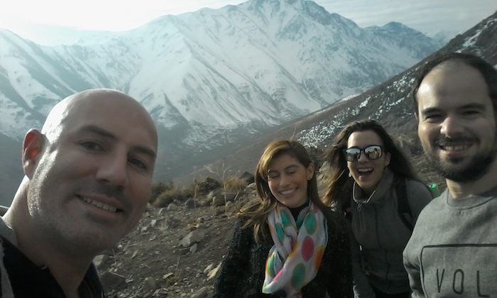 Met some awesome people hiking today. Pablo (España) Monika (Mexico)