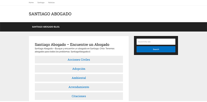 Santiago Abogado